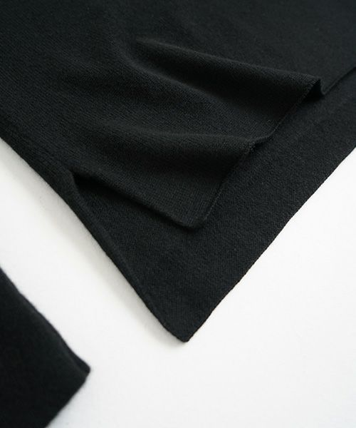 VU.ヴウ.cashmere crew neck knit vu-a22-k16[BLACK]:s_