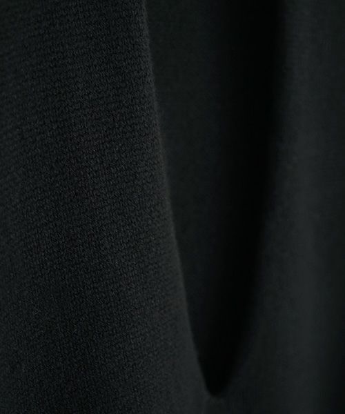 VU.ヴウ.cashmere knit vest vu-a22-k17[BLACK]_