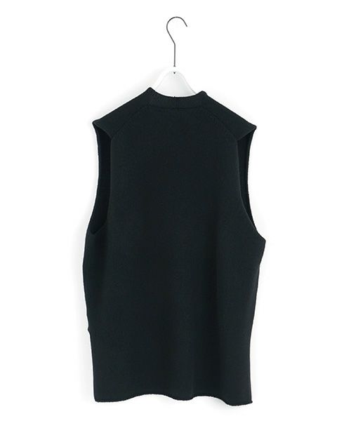 VU.ヴウ.cashmere knit vest vu-a22-k17[BLACK]_