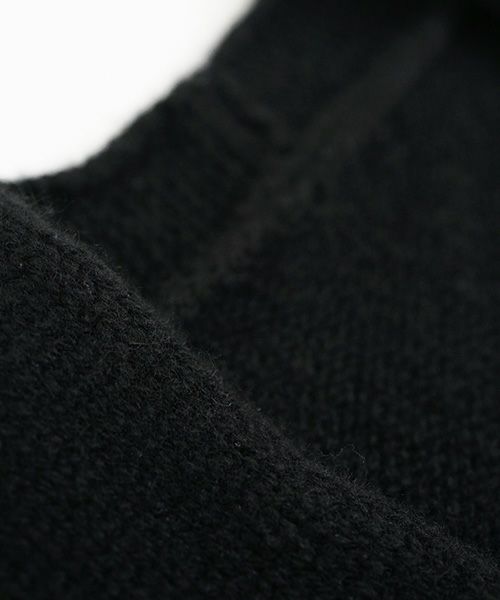 VU.ヴウ.cashmere knit vest vu-a22-k17[BLACK]_