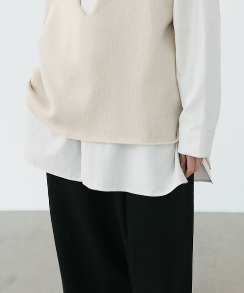 VU.ヴウ.cashmere knit vest vu-a22-k17[BANIRA]_