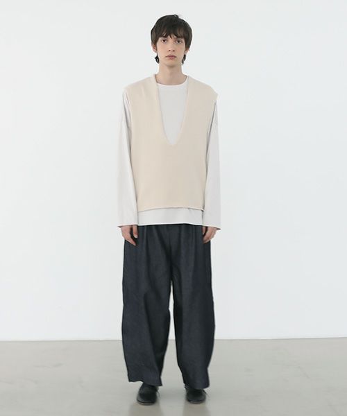 VU.ヴウ.cashmere knit vest vu-a22-k17[BANIRA]_