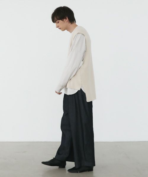 VU.ヴウ.cashmere knit vest vu-a22-k17[BANIRA]_