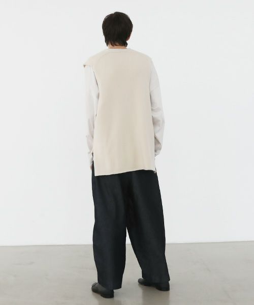 VU.ヴウ.cashmere knit vest vu-a22-k17[BANIRA]_