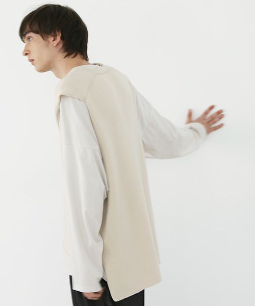 VU.ヴウ.cashmere knit vest vu-a22-k17[BANIRA]_