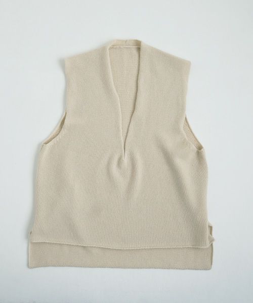 VU.ヴウ.cashmere knit vest vu-a22-k17[BANIRA]_
