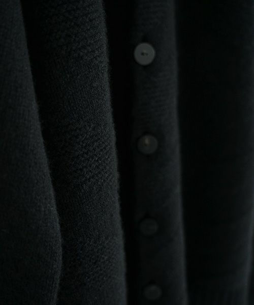 VU.ヴウ.zigzag knit cardigan vu-a22-k18[BLACK]_