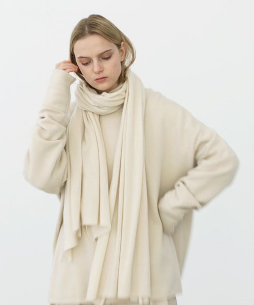 VU.ヴウ.baby cashmere knit stole vu-a22-k19[BANIRA]_