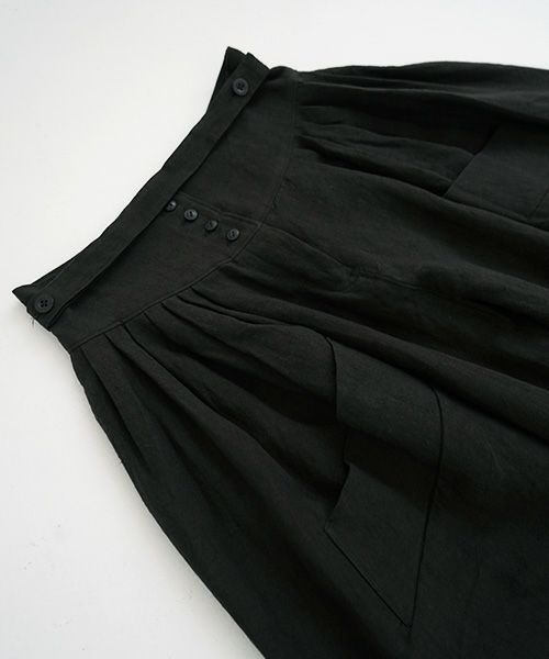 YAB-YUM ヤブヤム.WIDER CULOTTE [221601-1/BLK]