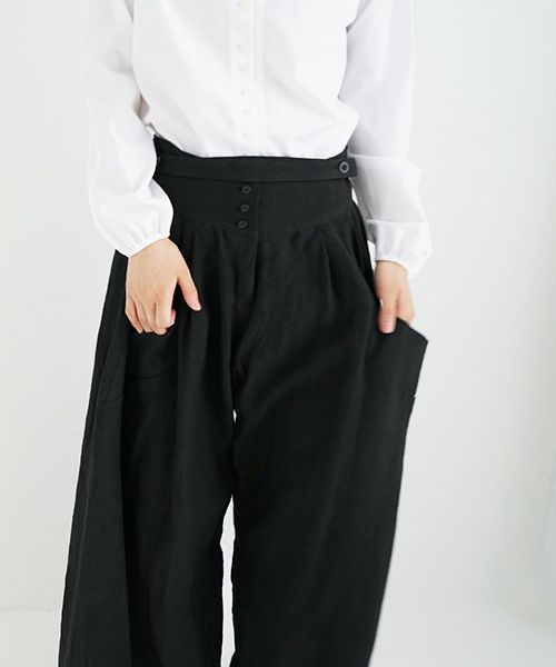 YAB-YUM ヤブヤム.WIDER CULOTTE [221601-1/BLK]