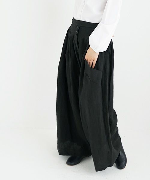 YAB-YUM ヤブヤム.WIDER CULOTTE [221601-1/BLK]