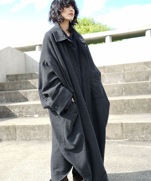 ポイントキャンペーン中 Edwina Horl 20AW HBB BASTARD COAT | www