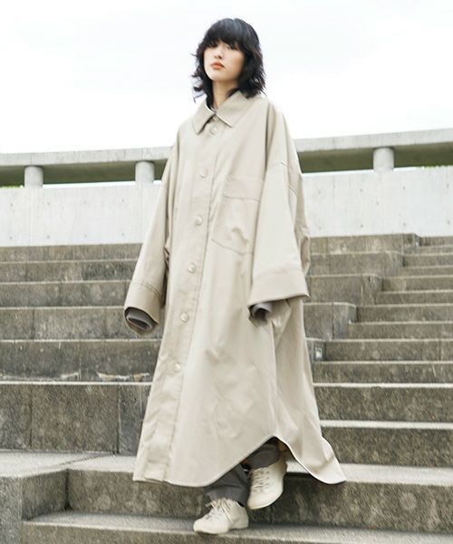 Edwina Hoerl.エドウィナホール.HBB BASTARD COAT [03/EH45HBB-02/beige]_