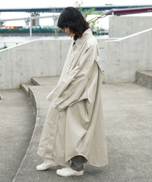 Edwina Hoerl.エドウィナホール.HBB BASTARD COAT [03/EH45HBB-02/beige]_