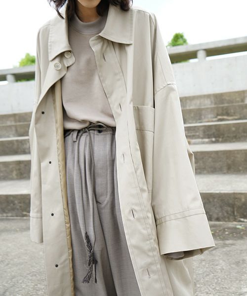 Edwina Hoerl.エドウィナホール.HBB BASTARD COAT [03/EH45HBB-02/beige]_