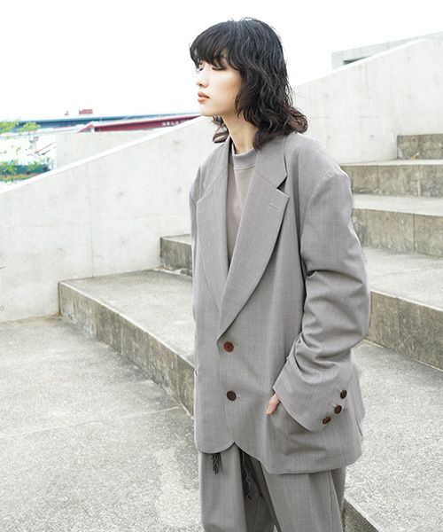 dauerbrenner.ダワーブレンナー.SAKKO MACHO [02A/D45J-03/grey]_