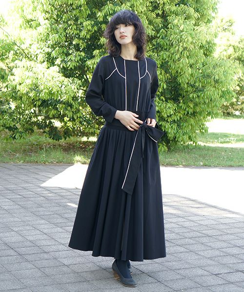 ohta.オオタ.black dress [op-27B]