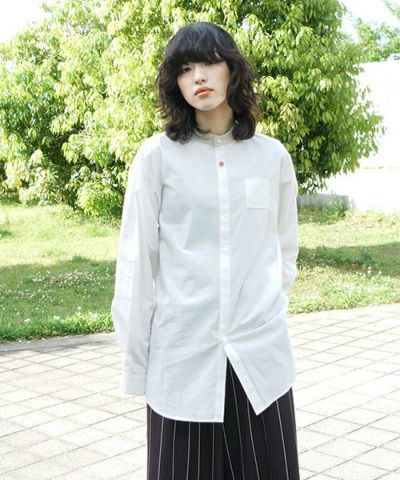 ohta オオタ imo white shirts[st-35W]