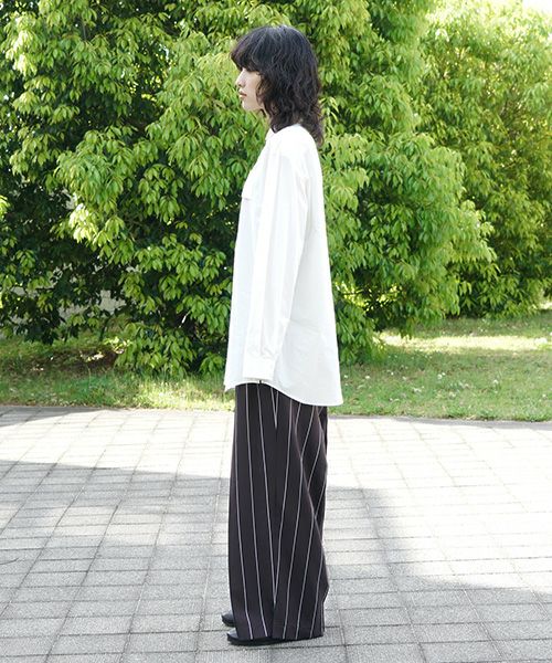 ohta.オオタ.white organic shirt [st-64W]