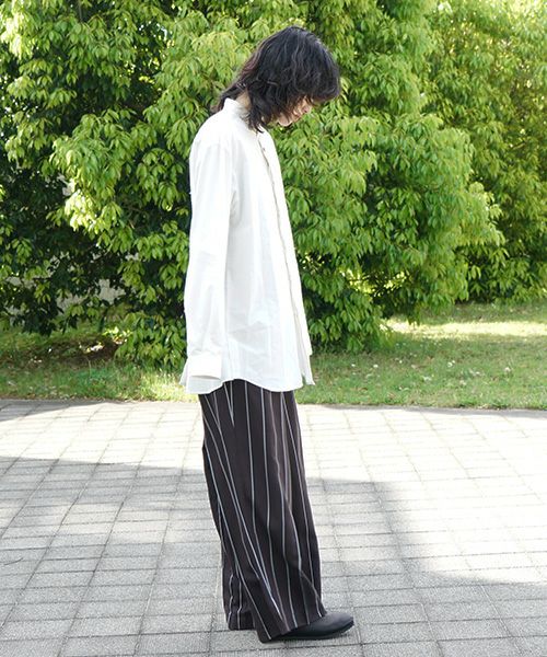 ohta.オオタ.white organic shirt [st-64W]