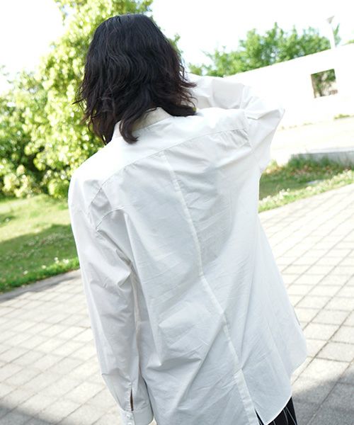 ohta.オオタ.white organic shirt [st-64W]