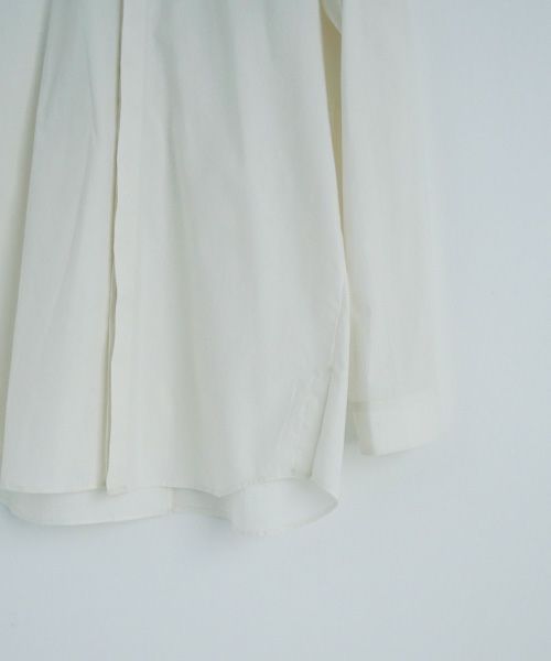 ohta.オオタ.white organic shirt [st-64W]