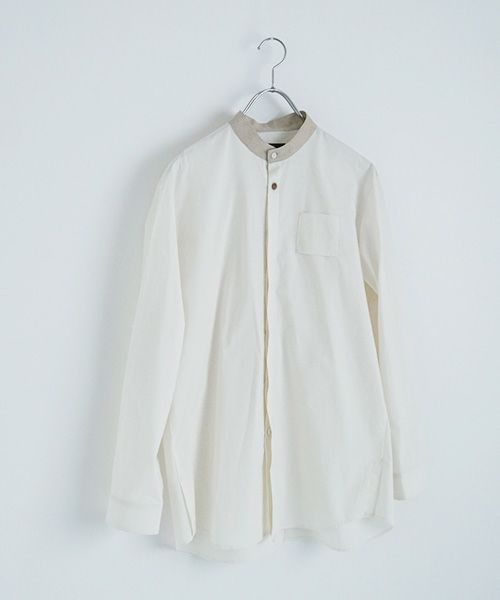 ohta.オオタ.white organic shirt [st-64W]