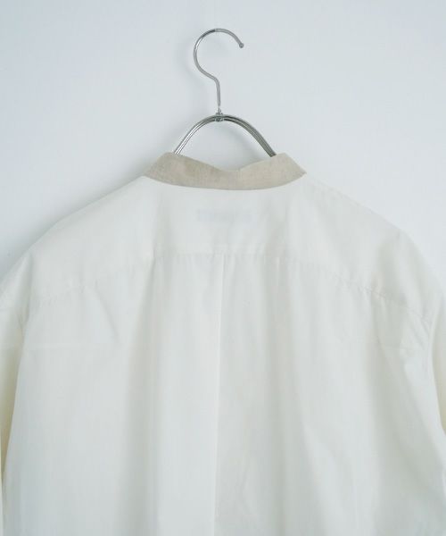 ohta.オオタ.white organic shirt [st-64W]