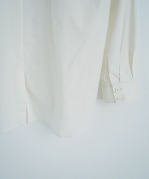 ohta.オオタ.white organic shirt [st-64W]