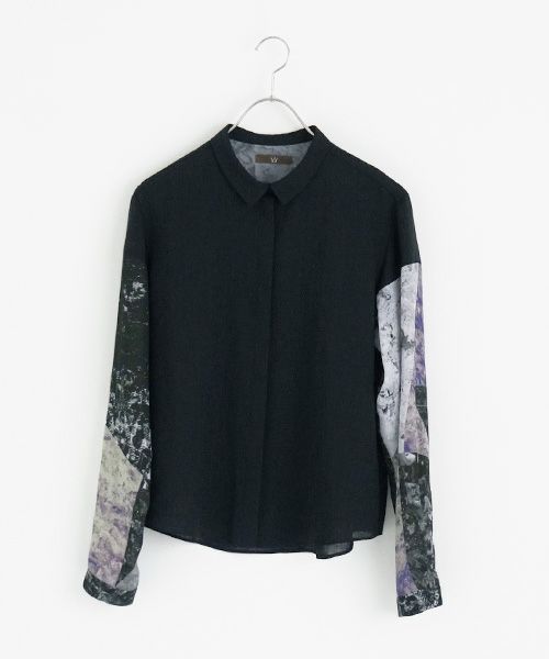 ohta.オオタ.black blouse [st-67B]