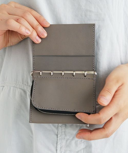 EDROBERTJUDSON.エドロバートジャドソン.MINI WALLET[B01RCD-11 / 04.GRAY]