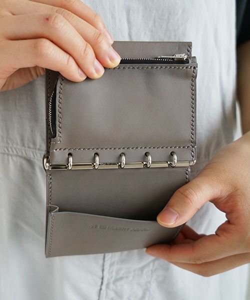 EDROBERTJUDSON.エドロバートジャドソン.MINI WALLET[B01RCD-11 / 04.GRAY]