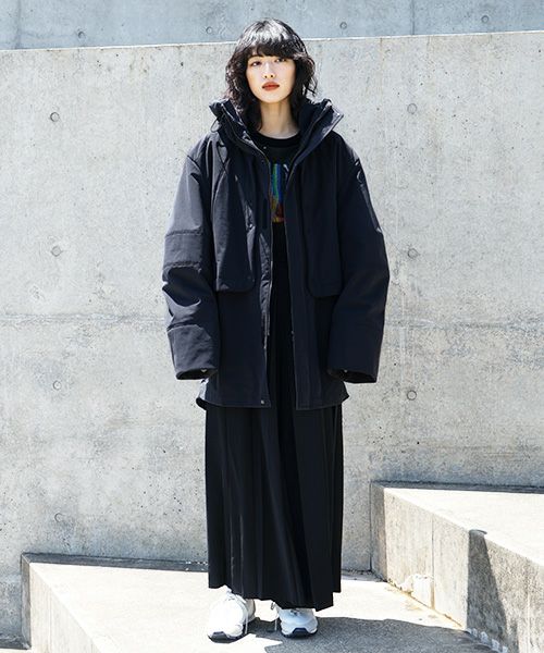 HATRA ハトラ Lay_Coat[OU05-black]