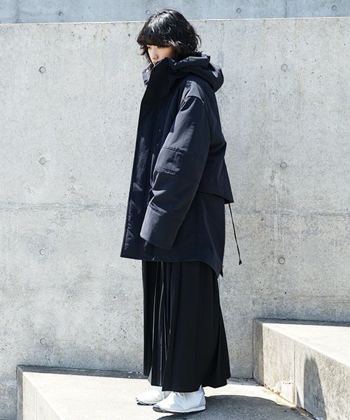 HATRA ハトラ Lay_Coat[OU05-black]