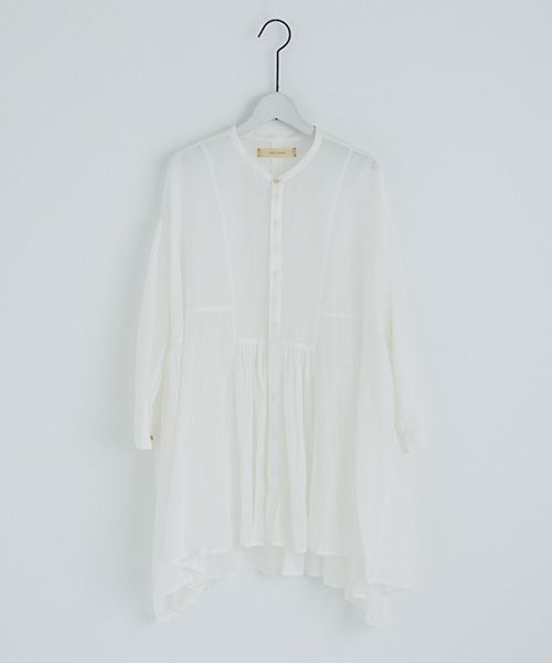 suzuki takayuki.スズキタカユキ.broad blouse [A231-01/white]