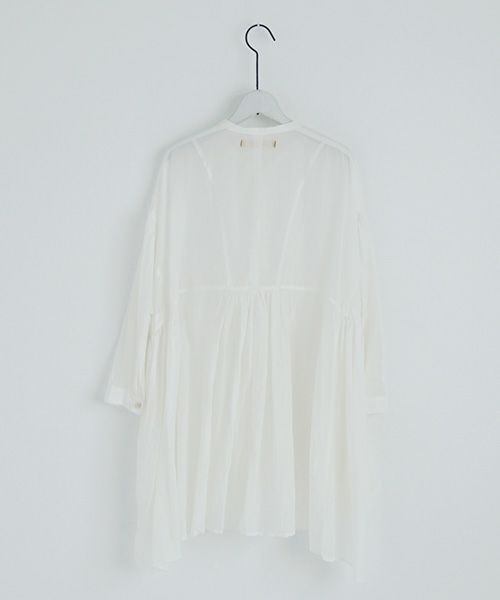 suzuki takayukiスズキタカユキbroad blouse [A231-01/white]suzuki