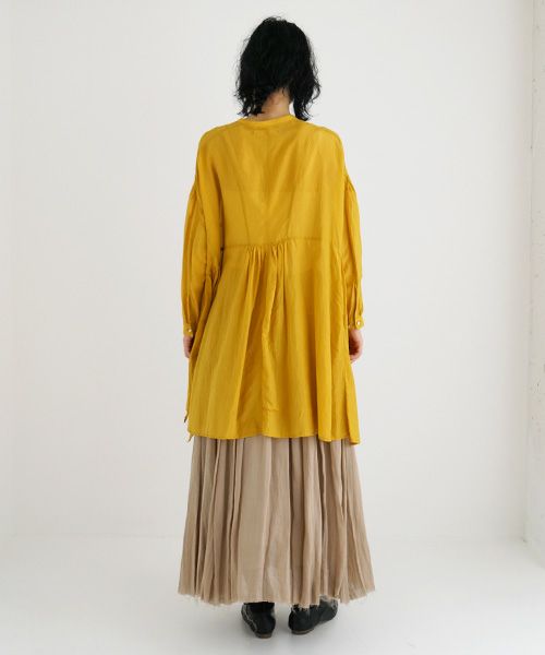 suzuki takayuki.スズキタカユキ.broad blouse [A231-01/ginkgo]