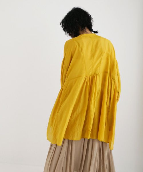 suzuki takayuki.スズキタカユキ.broad blouse [A231-01/ginkgo]