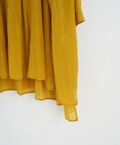 suzuki takayuki.スズキタカユキ.broad blouse [A231-01/ginkgo]