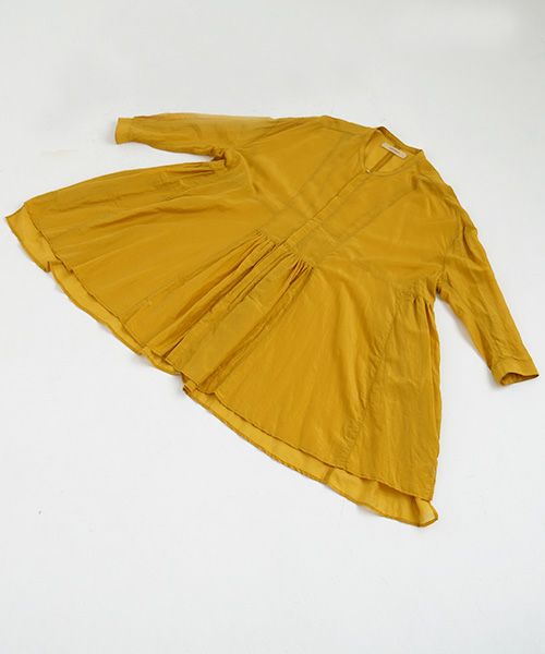 suzuki takayuki.スズキタカユキ.broad blouse [A231-01/ginkgo]