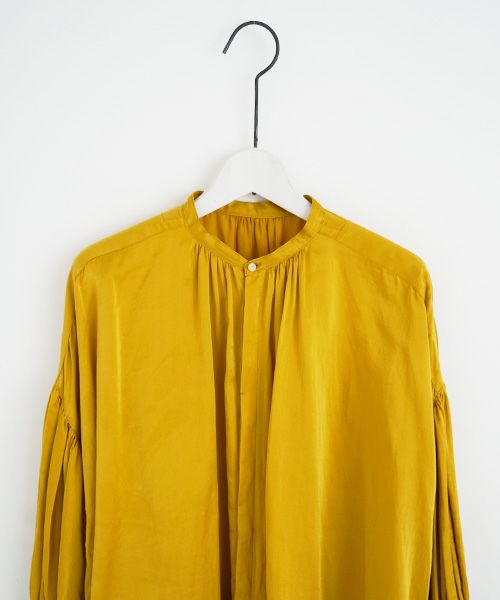 suzuki takayuki.スズキタカユキ.puff-sleeve blouse [T001-12/ginkgo]