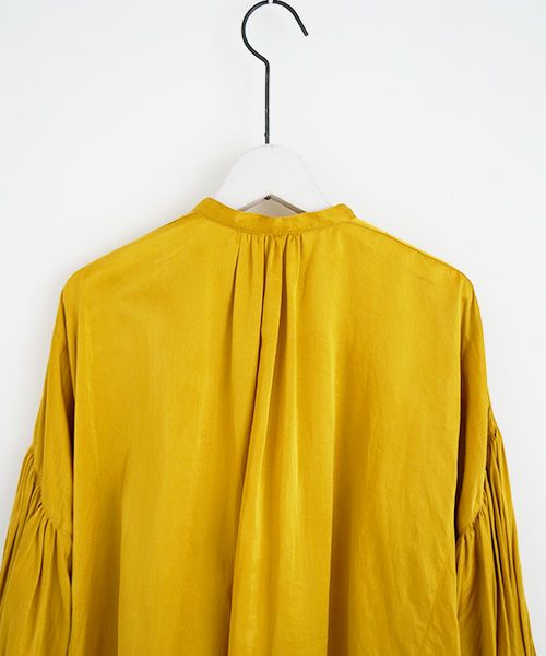 suzuki takayuki.スズキタカユキ.puff-sleeve blouse [T001-12/ginkgo]
