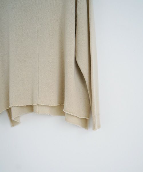 suzuki takayuki.スズキタカユキ.knitted pullover [A231-04/nude]