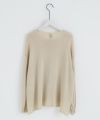 suzuki takayuki.スズキタカユキ.knitted pullover [A231-04/nude]