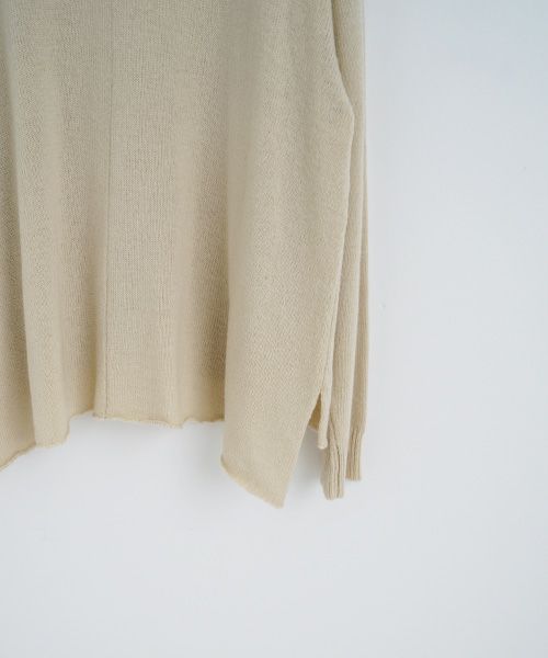 suzuki takayuki.スズキタカユキ.knitted pullover [A231-04/nude]