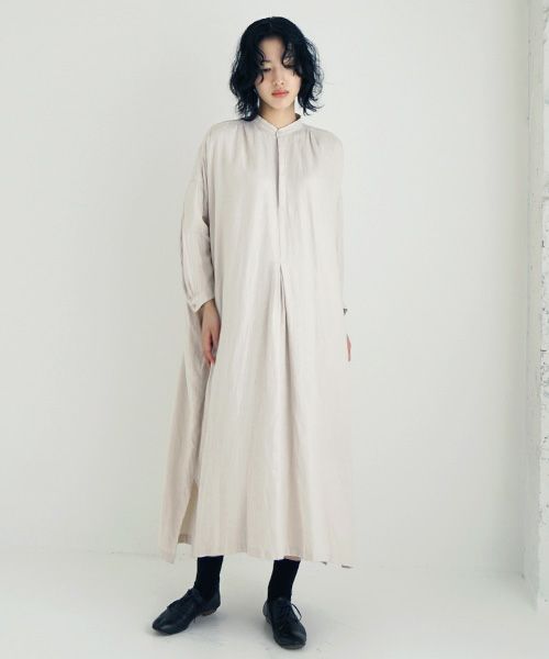 suzuki takayuki.スズキタカユキ.peasant dress [T001-15/nude]