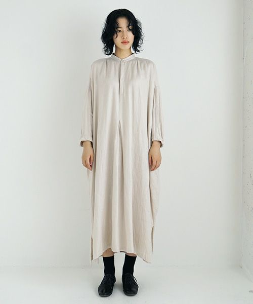 suzuki takayuki.スズキタカユキ.peasant dress [T001-15/nude]
