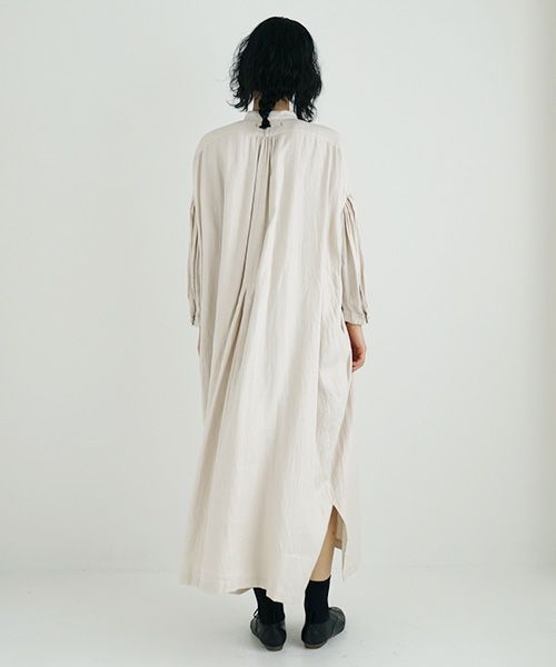 suzuki takayuki スズキタカユキ peasant dress [T001-15/nude]