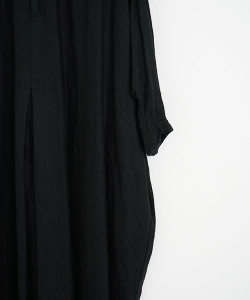 suzuki takayuki.スズキタカユキ.peasant dress [T001-15/black]