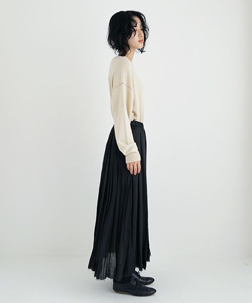 suzuki takayuki スズキタカユキ long skirt [A231-17/black]